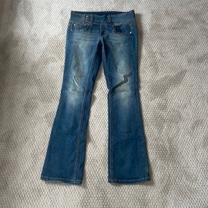 Dark blue grayish bdg jeans